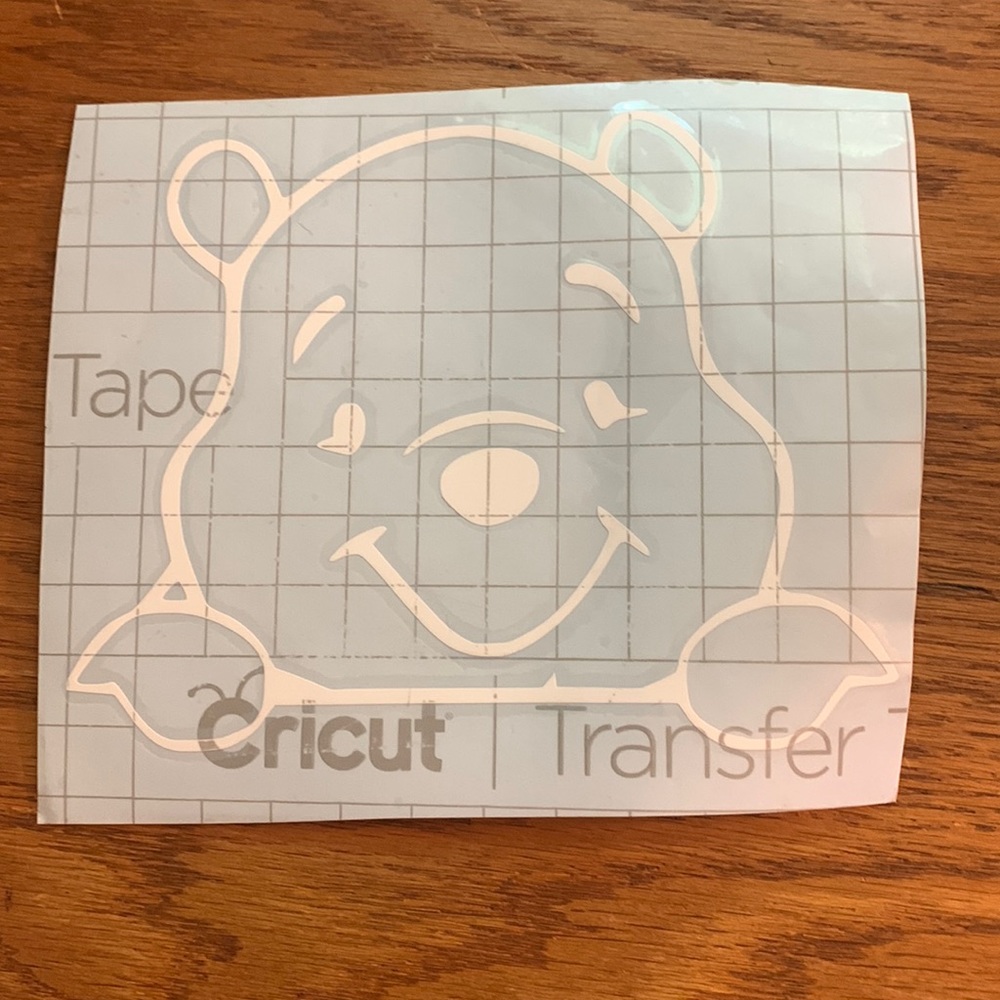 Winnie the Pooh vinyl decal
